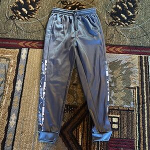 Puma Kids Gray‎ Joggers with Elastic Cuffs and Relaxed Fit